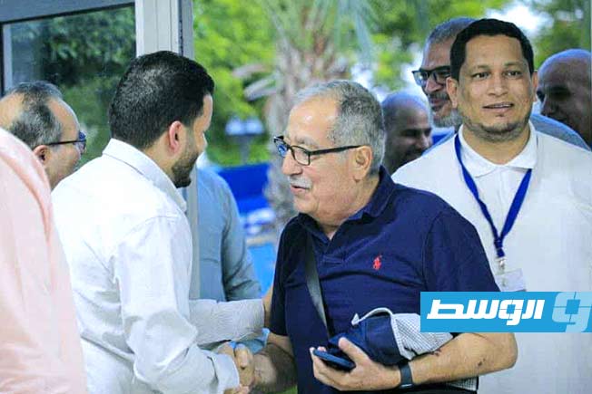 فريق طبي أردني في مستشفى بن سينا بسرت، الخميس 9 أكتوبر 2025 (فيسبوك)
