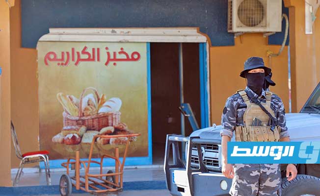 جانب من جولة إدارة المهام الخاصة أثناء التفتيش على المخابز في مصراتة، 13 أغسطس 2022. (الإدارة)