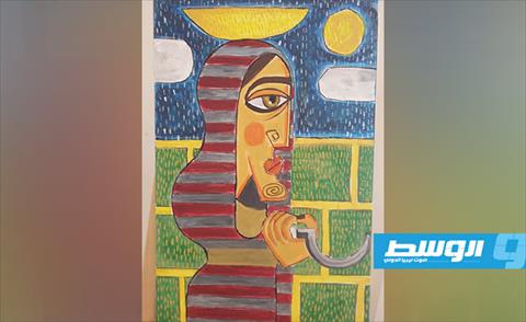 الفنانة التشكيلية فايزة الغناي