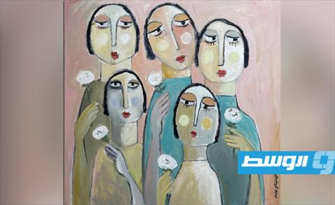 الفنانة تغريد البقشي عاشقة اللون الأبيض