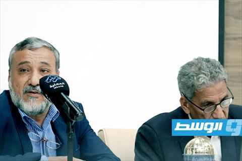 محاضرة بعنوان «صورة ليبيا في منافي كتابها» في كلية الآداب جامعة طرابلس، 18 نوفمبر 2025. (الإنترنت)