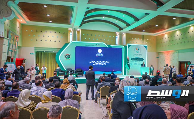 جانب من افتتاح المؤتمر الليبي الدولي الأول للصيدلة في طرابلس، السبت 6 يوليو 2024 (وزارة الصحة)