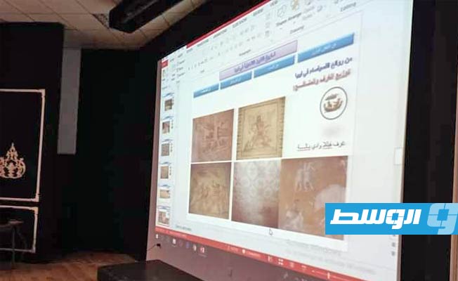 من أجواء محاضرة يوسف الختالي (فيسبوك/ صفحة معهد تقنيات الفنون)