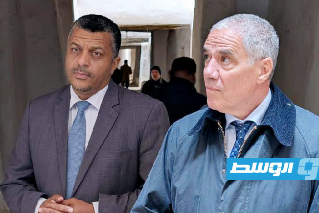 زيارة السفير الألماني إلى بلدية غدامس. (السفارة الألمانية في ليبيا)