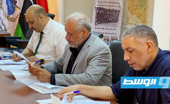 الاجتماع الأول للجنة إدارة الهيئة الليبية للإغاثة والمساعدات الإنسانية لسنة 2023، الثلاثاء 30 مايو 2023. (هيئة الإغاثة)