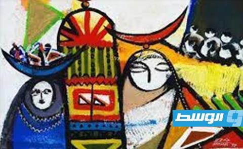 الفنان التشكيلي السعودي عبدالله حمّاس