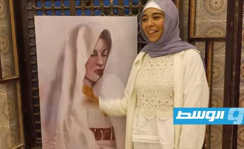 للفنانة فاطمة الزهراء «تكليلة»