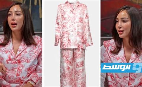 بسمة بوسيل بتوقيع «ديور» في آخر ظهور لها (أرشيفية: الإنترنت)