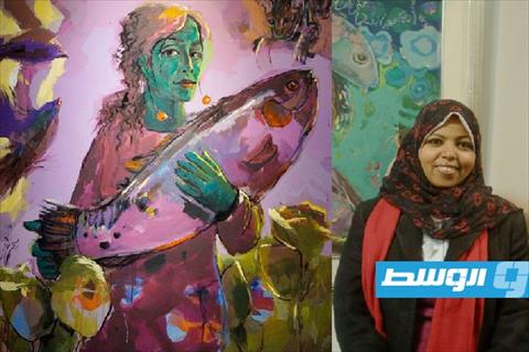 الفنانة التشكيلية المصرية ميرفت شاذلي