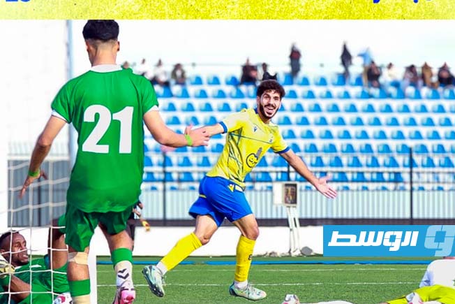 مباراة التعاون والمهدية بالدوري الليبي الخميس 23 يناير 2025 (صفحة التعاون على فيسبوك)