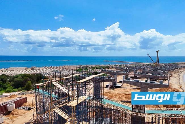 مشاريع تابعة لجهاز الإسكان يجري تنفيذها داخل بلدية تاجوراء، 4 يوليو 2026 (جهاز تنفيذ مشروعات الإسكان والمرافق)