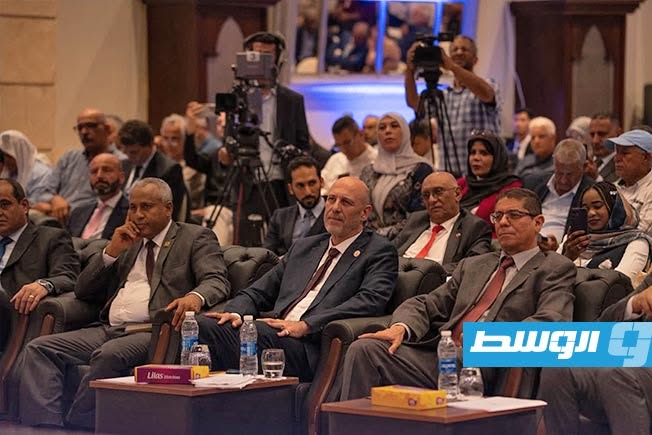 جانب من فعاليات افتتاح «موسم ليبيا الثقافي 2026» في «فندق كورنثيا - قاعة لبدة» بطرابلس في 11 يوليو 2026. (موسم ليبيا الثقافي على فيسبوك)