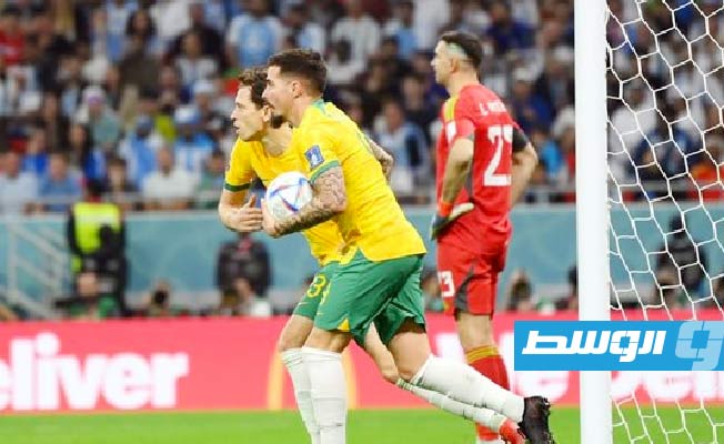 الأرجنتين تتخطى أستراليا وتضرب موعدا مع هولندا