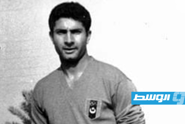 «البسكي» مع المنتخب الليبي لكرة القدم. (خاص - الوسط)