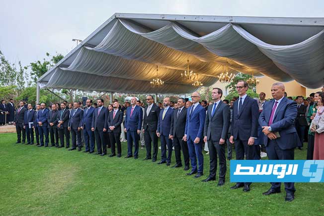 جانب من الحضور في احتفالات «يوم أوروبا» في طرابلس، 12 مايو 2026. (الموقع الإلكتروني لبعثة يوبام ليبيا)