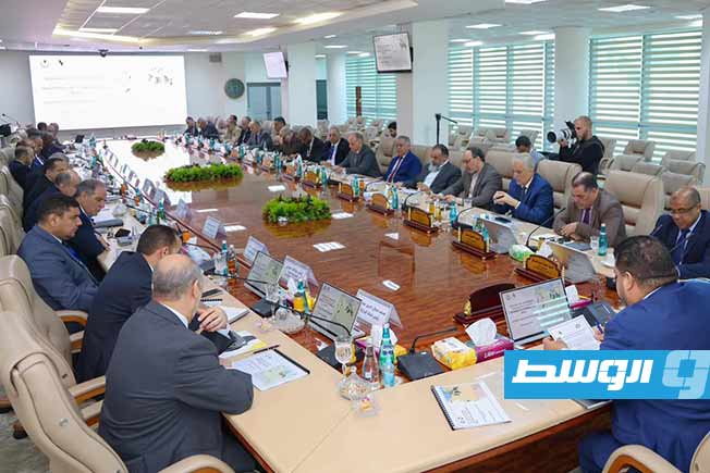 الاجتماعات السنوية لشركات «الزويتينة» و«نفوسة» و«السرير» ومؤسسة النفط، الحد 9 فبراير 2025. (مؤسسة النفط)
