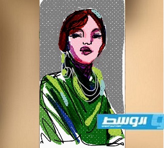 نجلاء الشفتري فنانة تحمل مدينتها في داخلها
