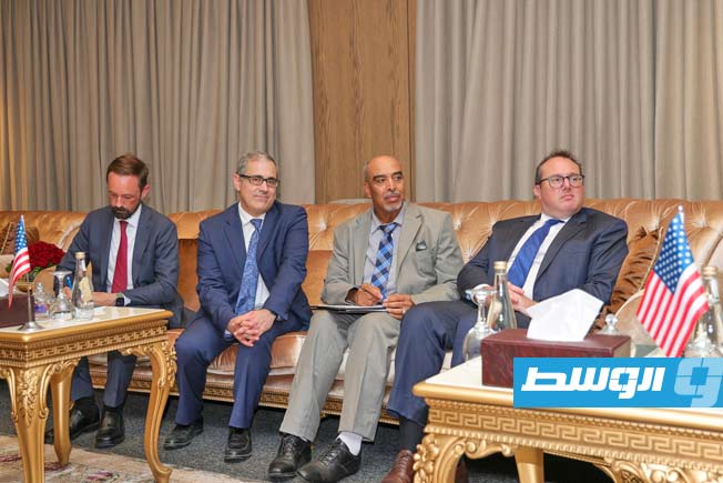 لقاء حفتر ومستشار الرئيس الأميركي في بنغازي، الخميس 24 يوليو 2025. (القيادة العامة)