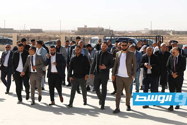 افتتاح مبنى كلية القانون في بلدية زوارة، الأحد 15 فبراير 2026. (بلدية زوارة)