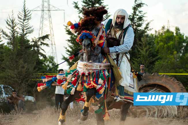 «ميّز الخيل» في تمودي.. احتفال بالهوية والفروسية الليبية (فيسبوك)