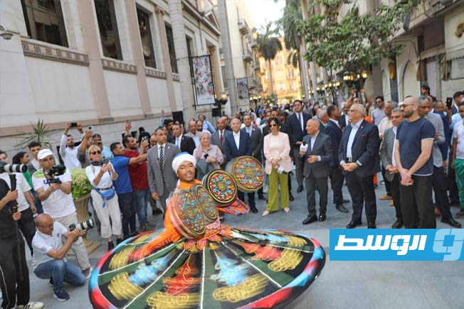 جانب من فعاليات «شارع الفن» في اشارع الشريفين بالقاهرة في 22 مايو 2026. (فيسبوك)