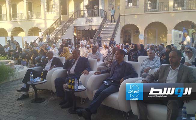 جانب من الحضور. (بوابة الوسط)