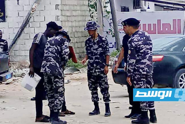 حملة تفتيشية على مزاولي الأنشطة الصناعية والحرفية في سرت، 19 سبتمبر 2025. (بوابة الوسط)