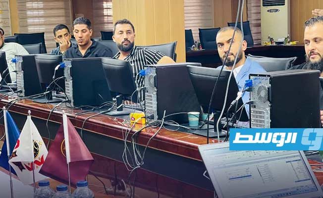 جانب من دورة تدريبية نظمها مركز البحوث الجنائية والتدريب على الأرشفة في مدينة مصراتة، السبت 30 نوفمبر 2024 (مكتب النائب العام)