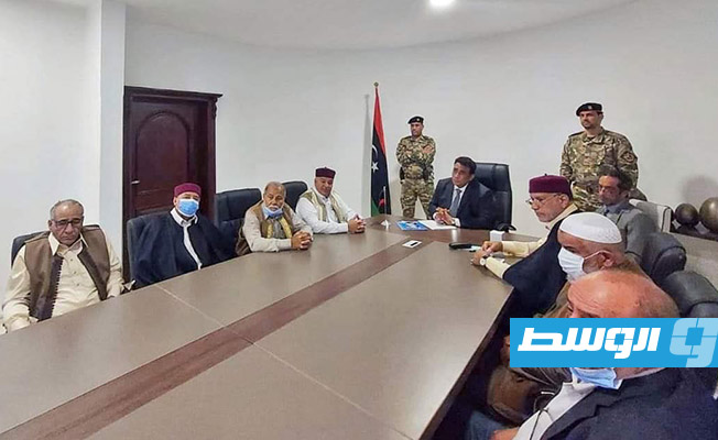 المنفي يتعهد بتوجيه حكومة الوحدة الوطنية للقيام بمهامها تجاه طبرق