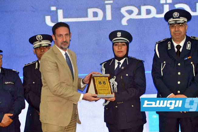 احتفال وزارة الداخلية بانطلاق حملة التعريف بدور مكتب وأقسام حماية الطفل والأسرة بالوزارة، الأحد 27 أبريل 2025. (وزارة الداخلية)