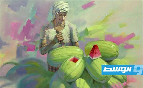 التشكيلي ضياء عزيز ضياء فنان الضوء واللون