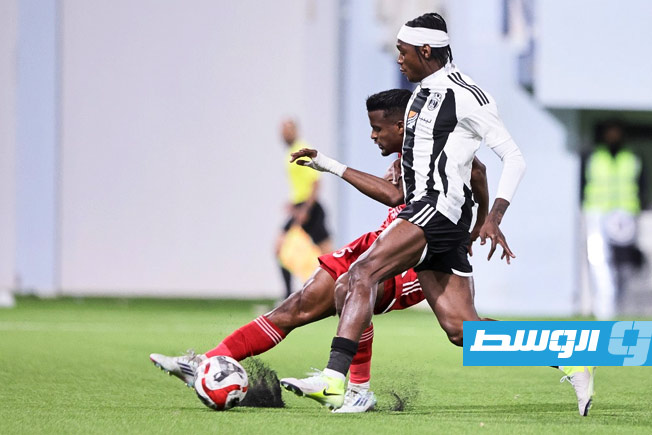 مباراة المدينة والسويحلي في دور السداسي الأول بالدوري الليبي الممتاز لكرة القدم، الثلاثاء 29 أبريل 2025. (تصوير - محمود دردور، بوابة الوسط)