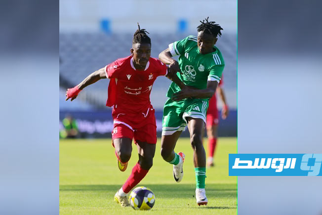 مباراة الأخضر والأهلي بنغازي بنصف نهائي كأس ليبيا الأحد 31 مايو 2026 (تصوير - محمود دردور - بوابة الوسط)
