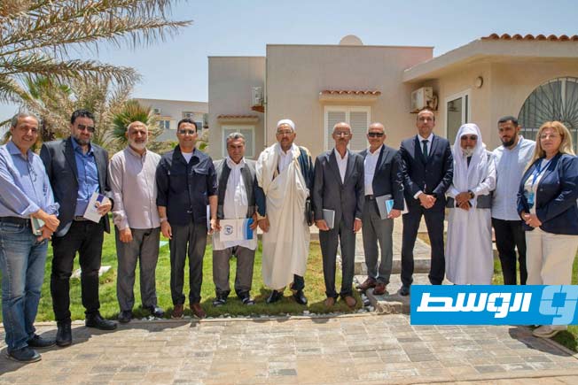 من لقاء إينيس شوما مع القيادات المجتمعية في طرابلس ومناطق غرب ليبيا. (البعثة الأممية)