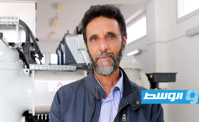 من أعمال إعادة تأهيل محطة كهرباء الزنتان القديمة، 21 يناير 2023. (شركة الكهرباء)